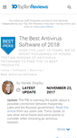 Mobile Screenshot of anti-virus-software-review.toptenreviews.com